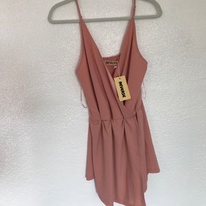 Blush Reverse brand jump suit
